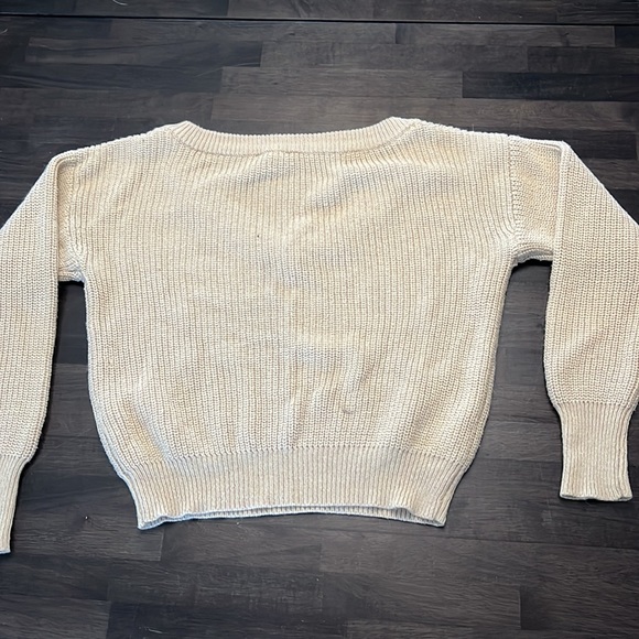 Dynamite Cream Knitted Sweater size XS - Picture 2 of 3